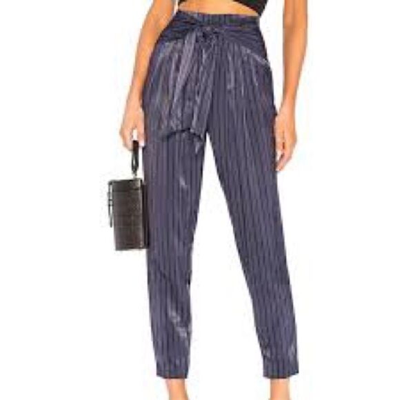 HOUSE OF HARLOW 1969 SILKY PANTS - Picture 3 of 7